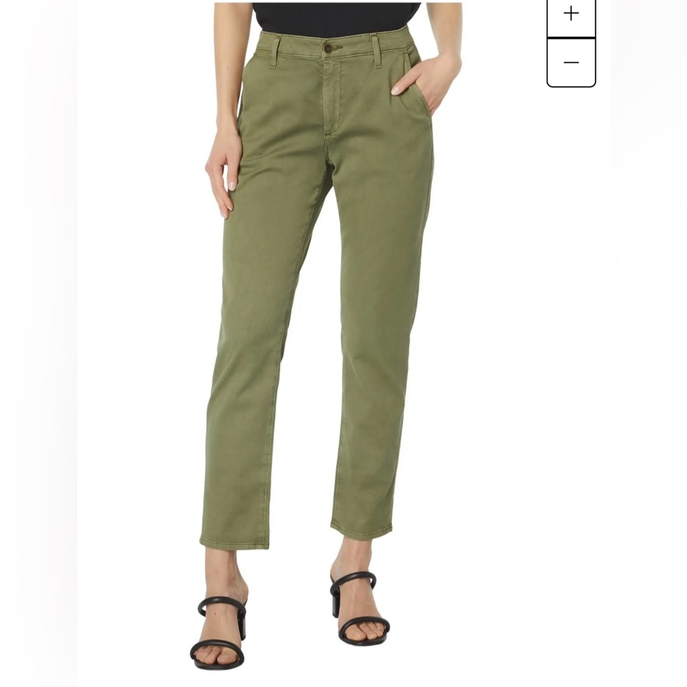 AG Jeans Caden Tailored Trousers, green, size 27